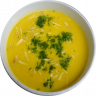 kleine Kartoffel-Kürbis Suppe (18,19,81)