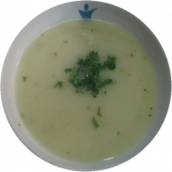 kleine (0,2) herzhafte Blumenkohlsuppe (19,81)