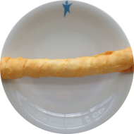 Heute als Menüzugabe: Börekstange 'Pizza' (1,2,3,15,19,54,81)