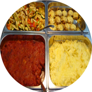 In unserer Cafeteria Ring: Wir haben für euch die Auswahl an der Warmen Theke mit weiteren Beilagen aus dem Tagesangebot, zum selbst zusammenstellen erweitert. Schaut vorbei und wählt selbst aus! 