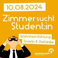 Wir laden alle Interessierten ein, am Samstag, den 10.08.2024 von 11:00 - 15:00 Uhr unsere Wohnheime in Chemnitz zu besichtigen. Mehr Info's: www.swcz.de 