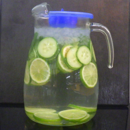 Aqua Natura - Heutige Kreation: Gurke-Limette-Minze