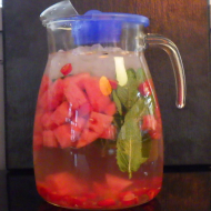 Aqua Natura - Heutige Kreation: Wassermelone-Minze-Peperoni