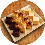 drink coffee and eat cake