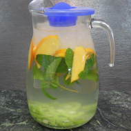 Aqua Natura - Heutige Kreation: Kaki-Kiwi-Minze