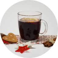Heißgetränk - Heutige Kreation: Hausgemachter Orangenpunsch (mit Alkohol)
