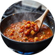 Mediterrane Kartoffel-Gemüsepfanne mit Ratatouille (49)