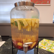 Aqua Natura - Heutige Kreation: Ananas-Pflaume-Minze