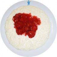 Vanillemilchreis mit Erdbeeren (19)