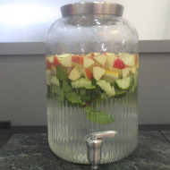 Aqua Natura - Heutige Kreation: Apfel-Zitrus-Minze-Gurke