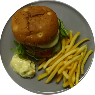 Wählen Sie aus den verschiedenen Burgervariationen Ihren Favorit aus.