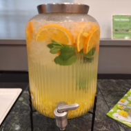 Aqua Natura - Heutige Kreation: Orange-Mango-Minze