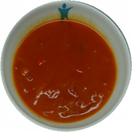 Tomaten-Paprika-Suppe (9,18,81)