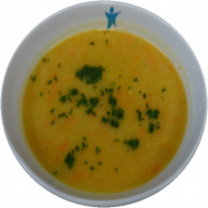 Gemüsecremesuppe (18,21)