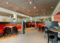 3D Ansicht Cafeteria